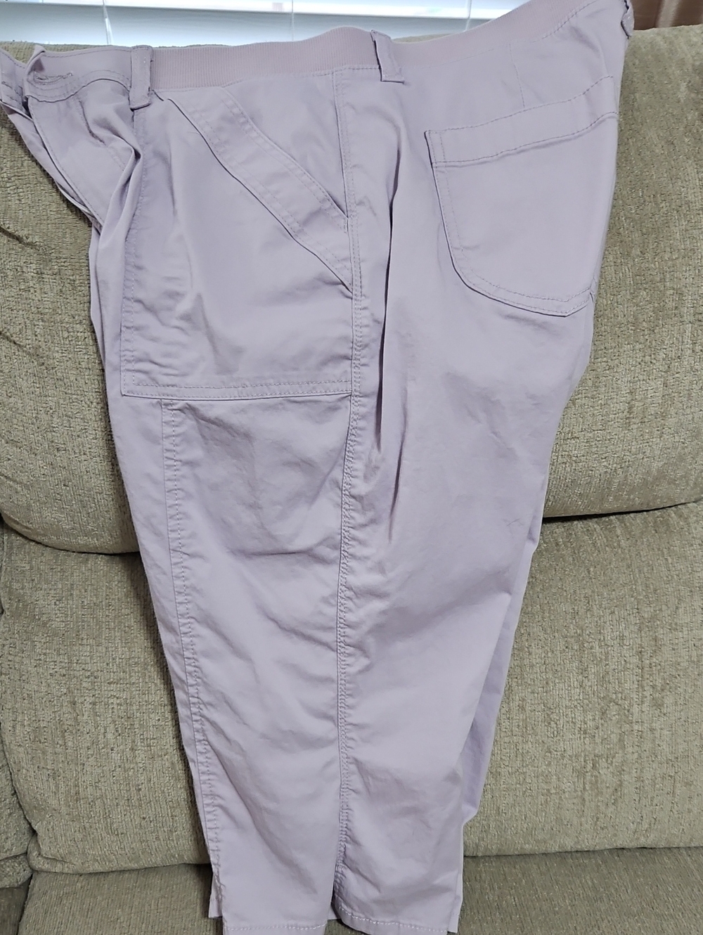 Lee Lavender Cargo Capris